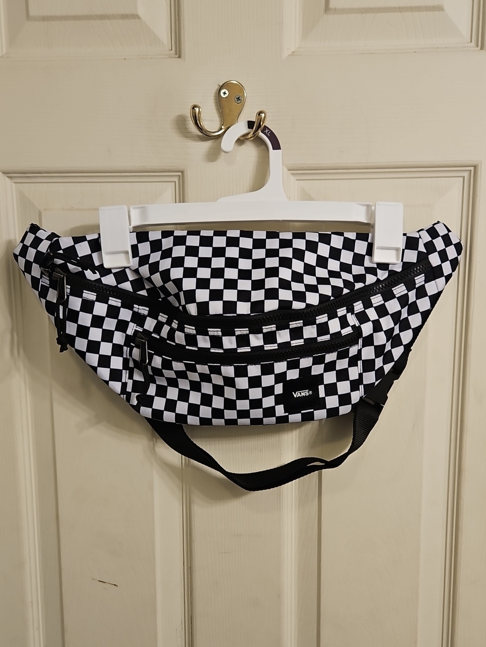 Vans Ward Black & White Crossbody Bag